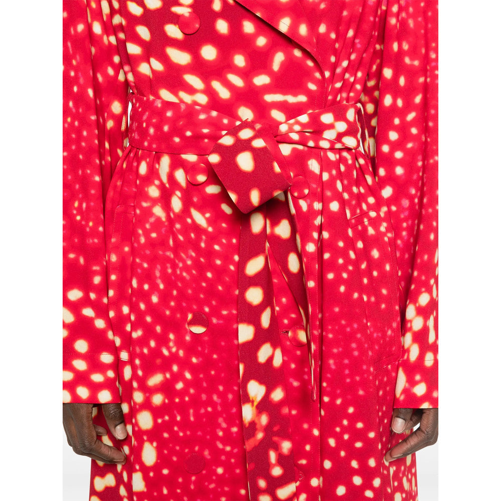 Crimson Double-breasted Tailcoat
