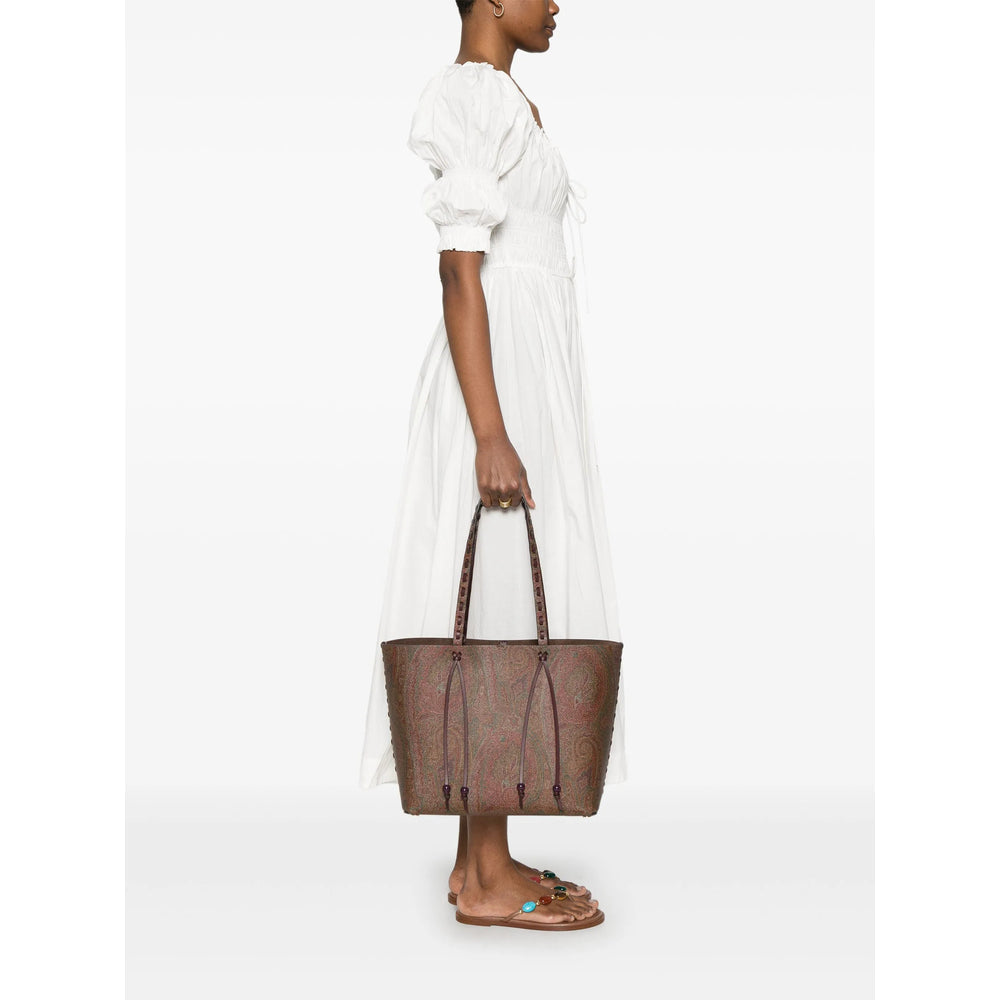 Brown Leather Saddle Bag
