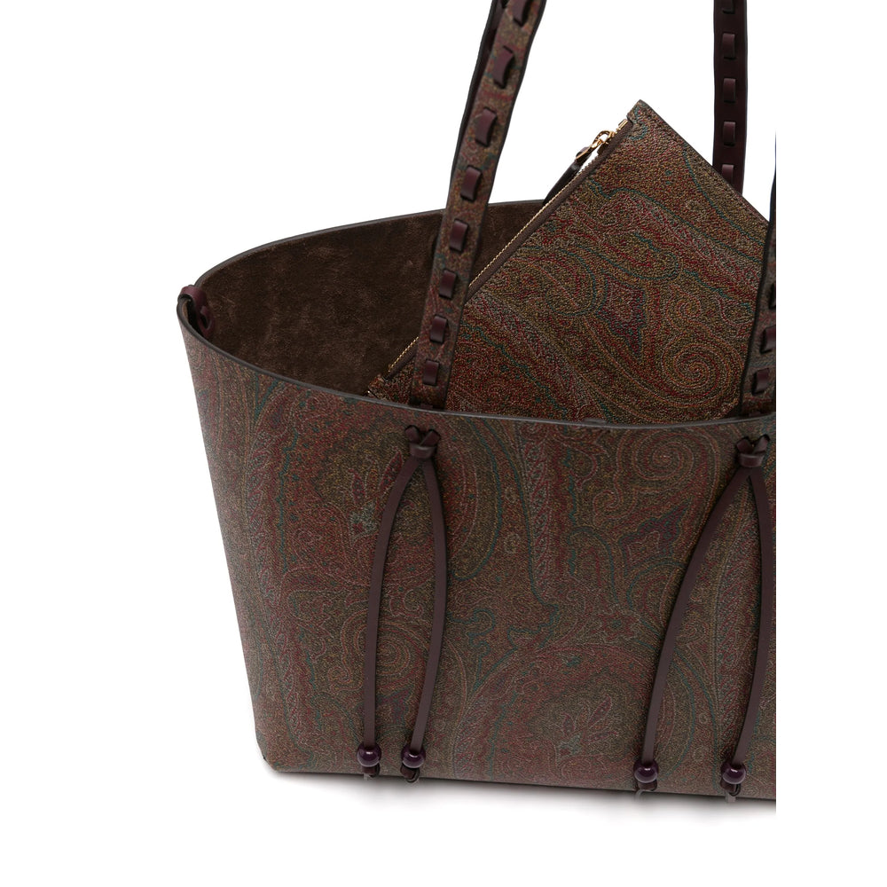 Brown Leather Saddle Bag