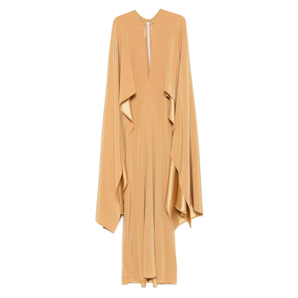 Dark Yellow Polyester Blazer