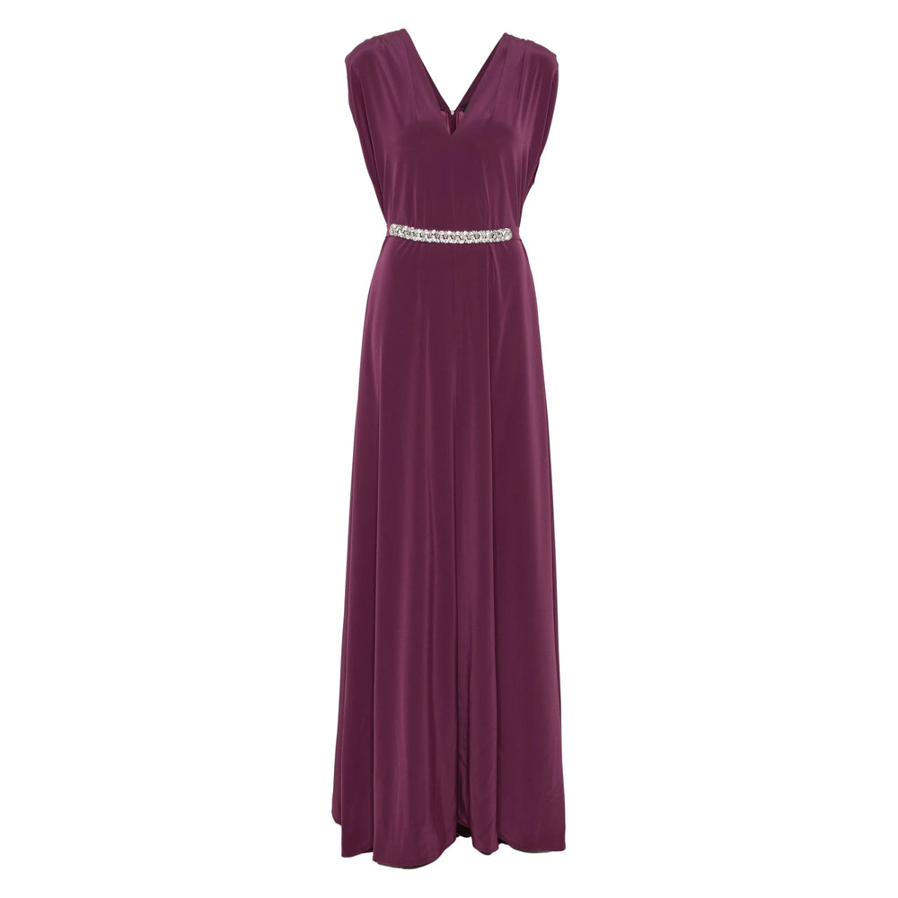 Amethyst Purple Slit Top