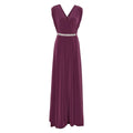 Amethyst Purple Slit Top