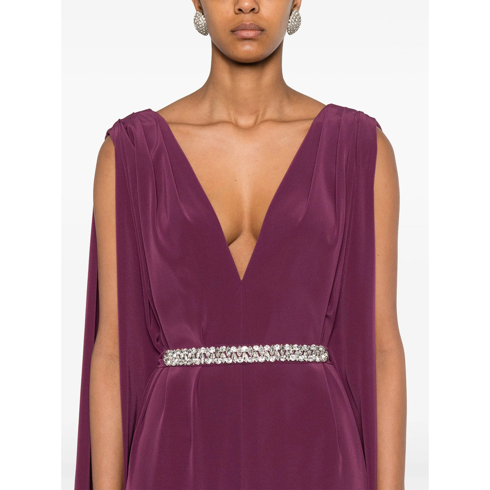 Amethyst Purple Slit Top
