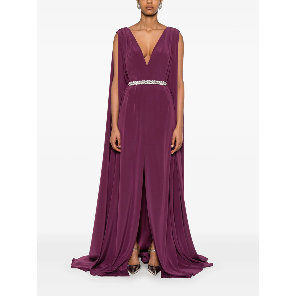 Amethyst Purple Slit Top
