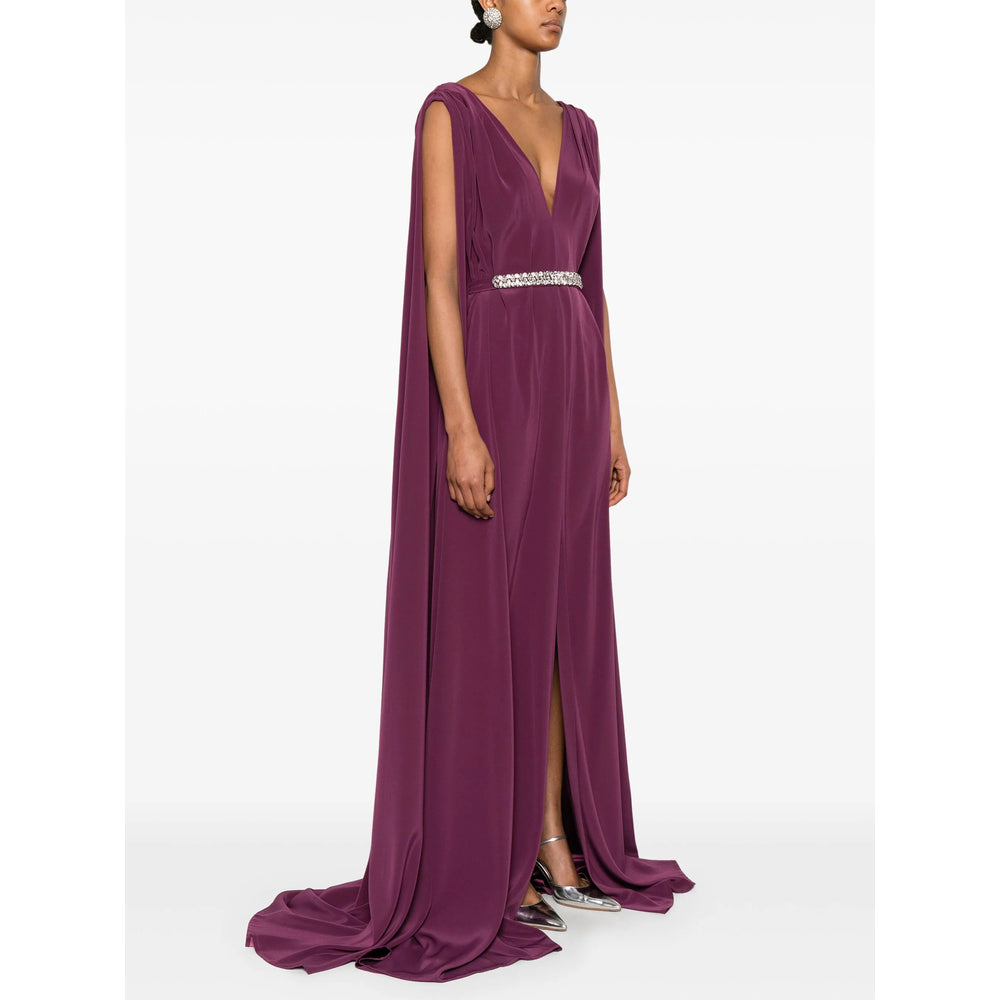 Amethyst Purple Slit Top