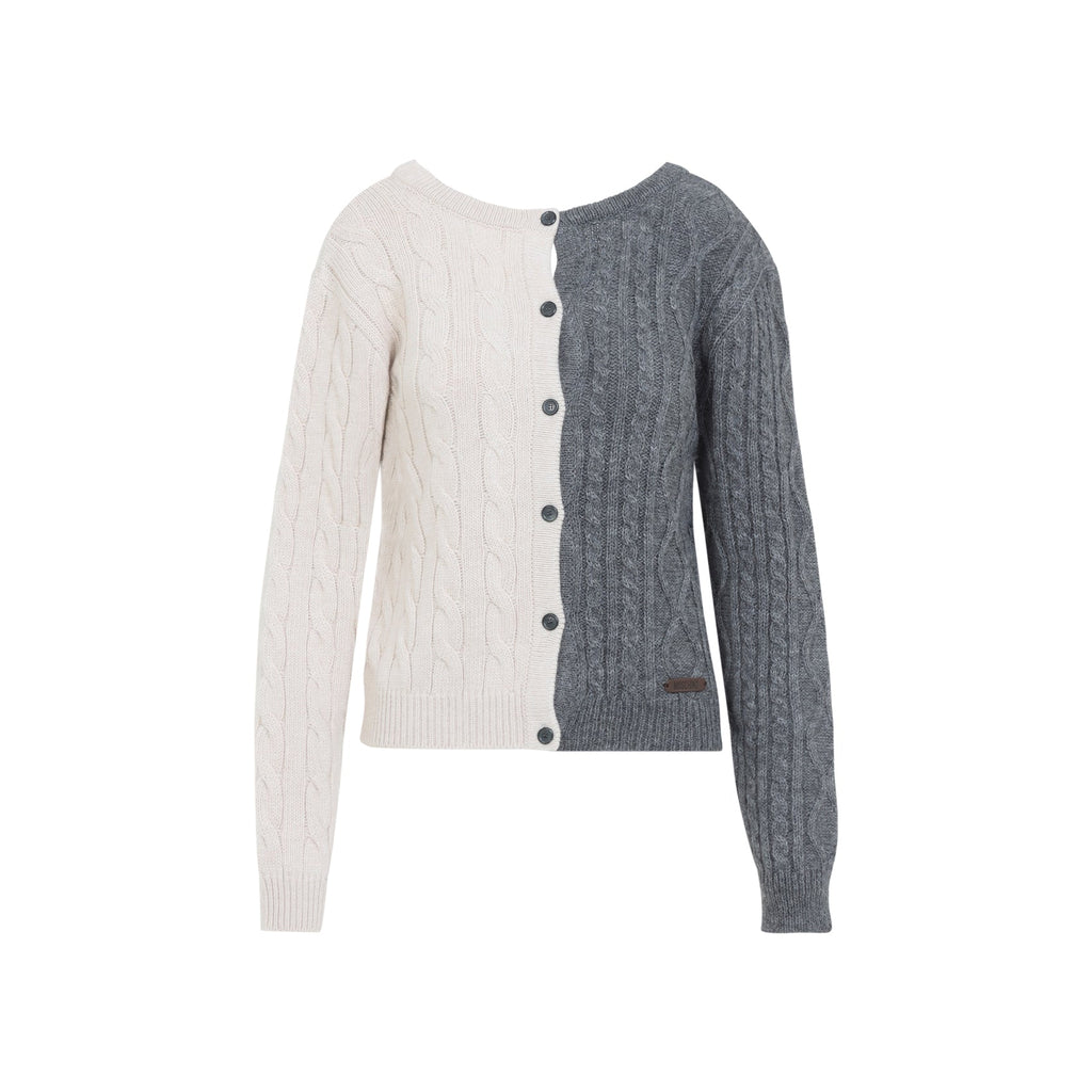 Bicolor Cardigan