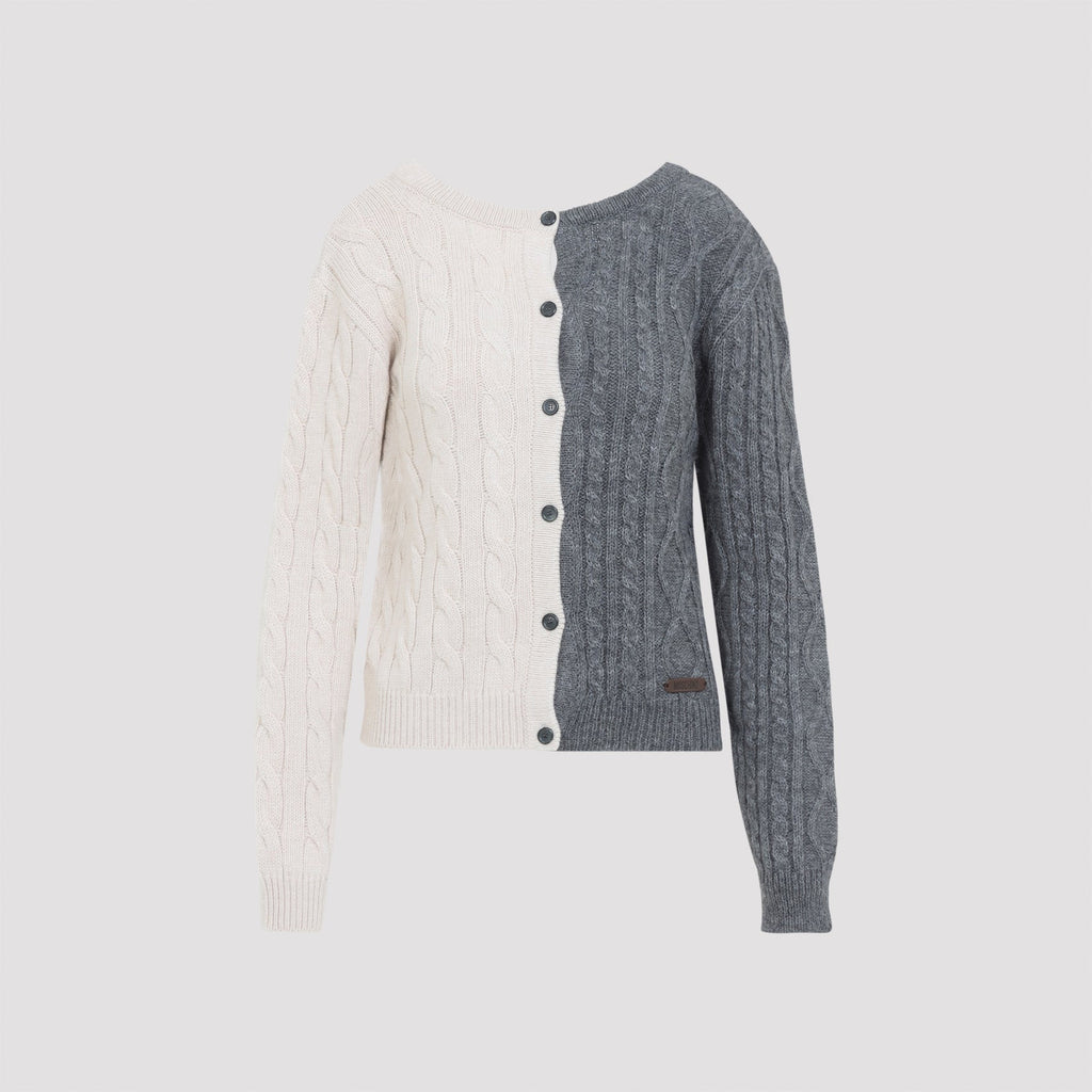 Bicolor Cardigan