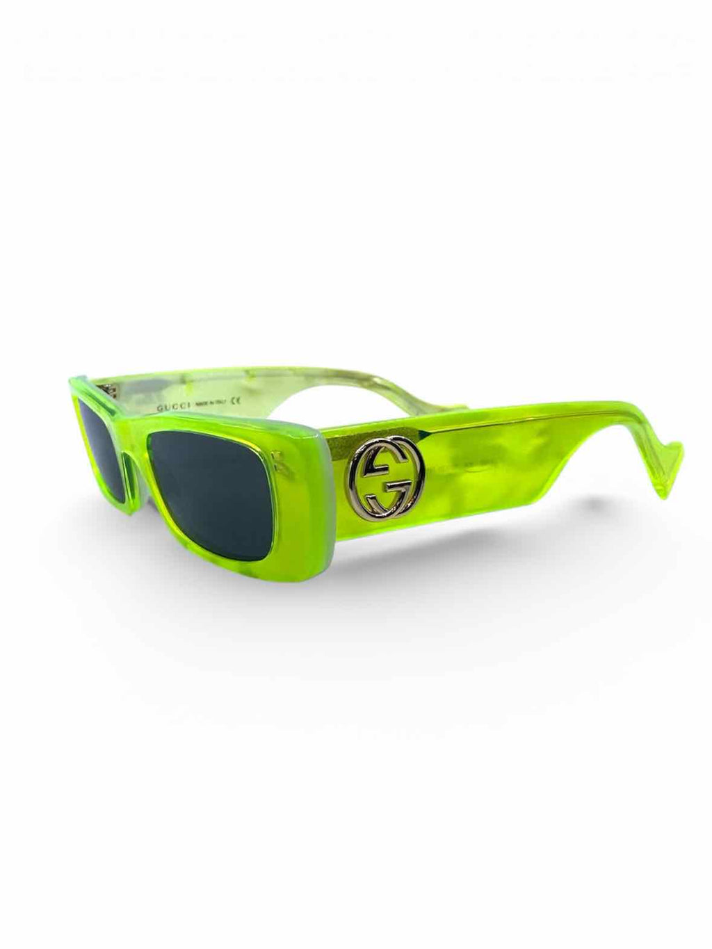 GUCCI Neon Green Sunglasses