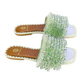 De Siena Leonie Green Flats