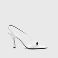 LouLou De Saison Arwa Heeled Sandals - White
