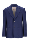 SINGLE-BREASTED WOOL JACKET