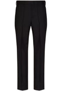 WOOL AND MOHAIR TROUSERS