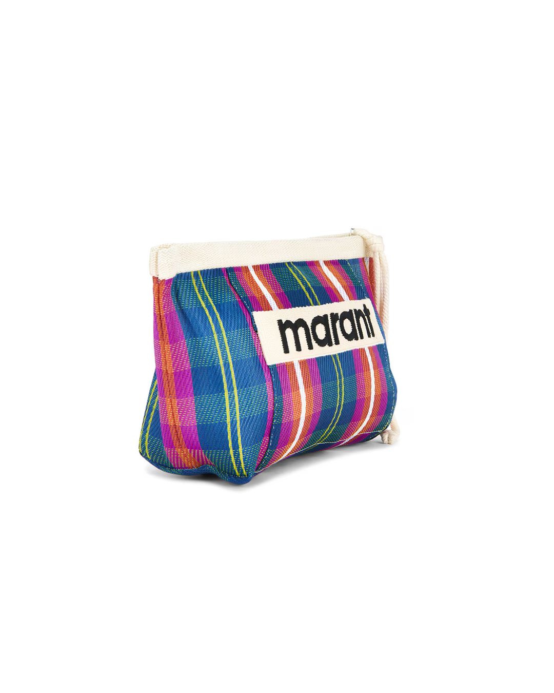 Marant Etoile Powden Pouch in Navy, Orange