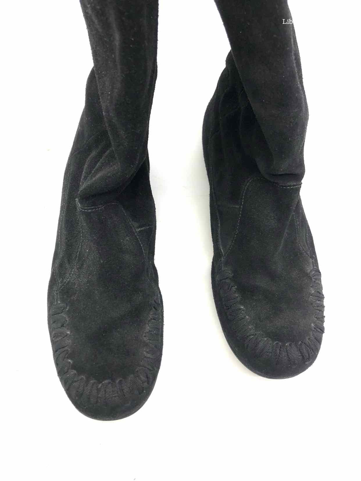 LANVIN Woven Tall Boot | 7.5