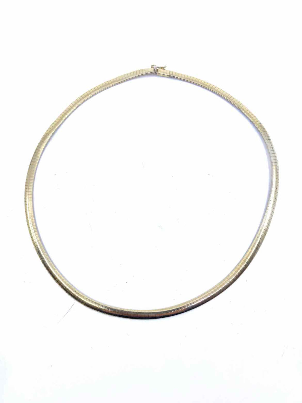 14K Omega Necklace