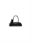 BRIGITTE TRAPEZE BAG IN LEATHER