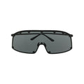 Oversized Metal Shield Glasses