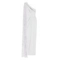 Grey Heather One-shoulder Gown