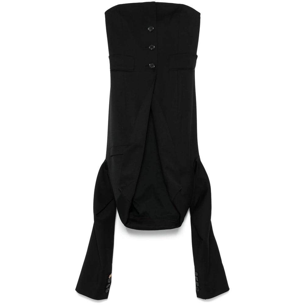 Classic Zip Bodice Top