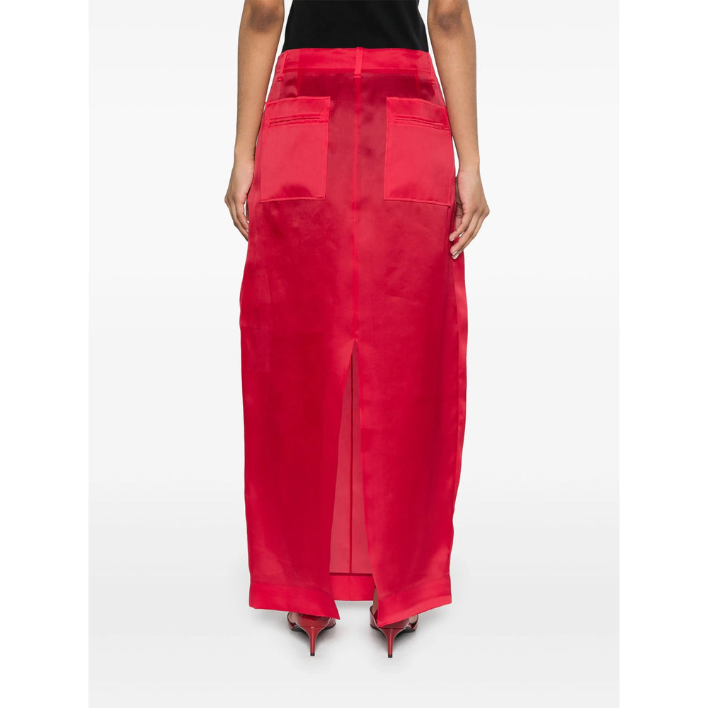 Silk Red Tote Bag
