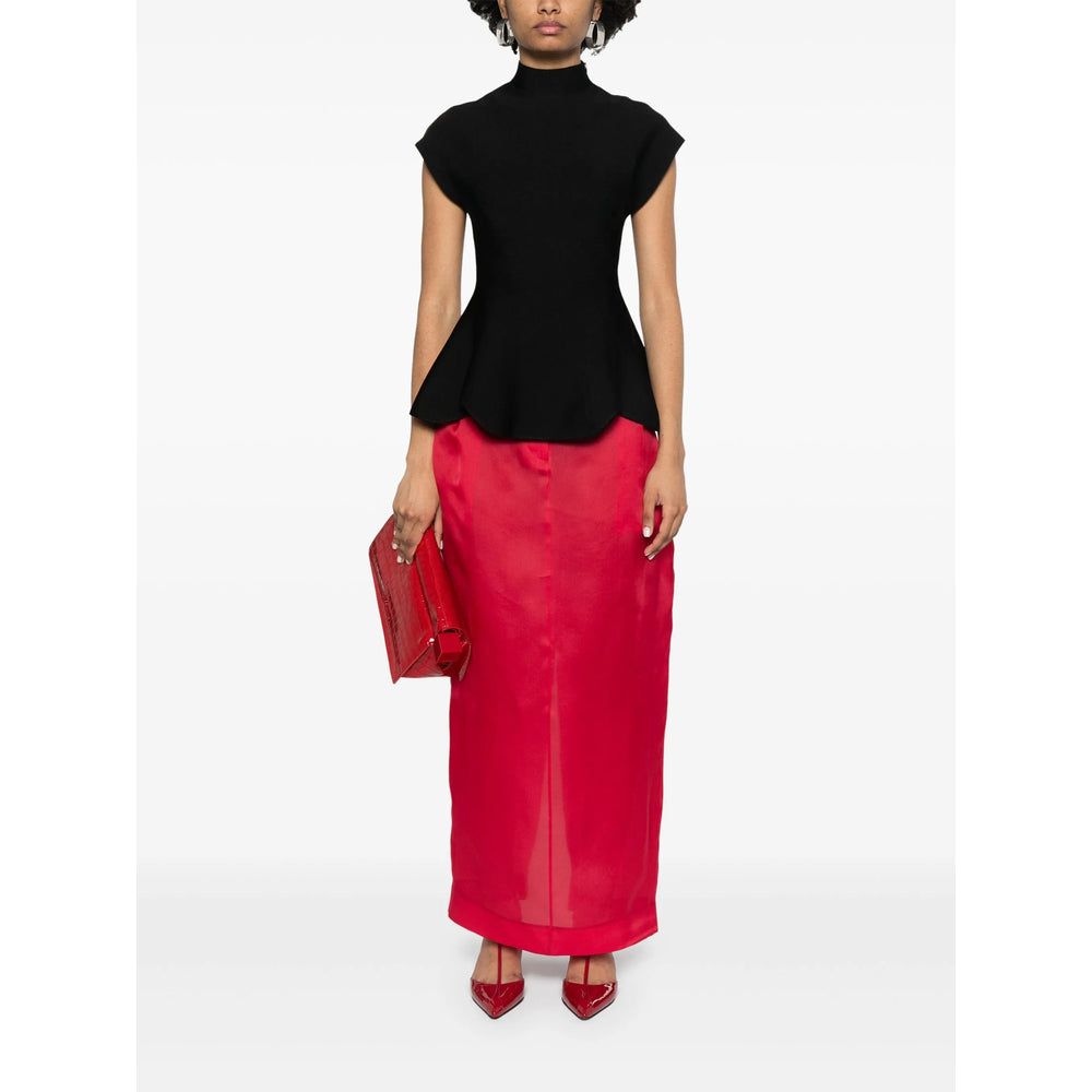 Silk Red Tote Bag