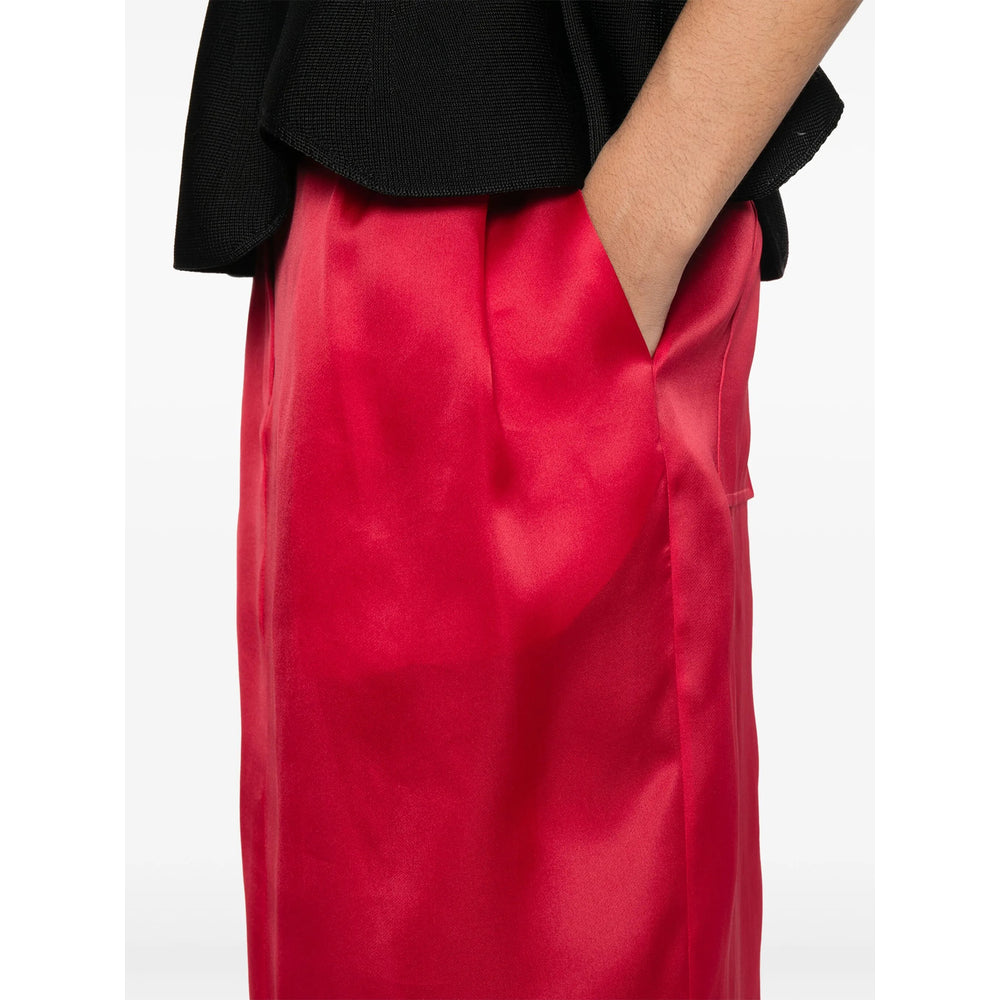 Silk Red Tote Bag
