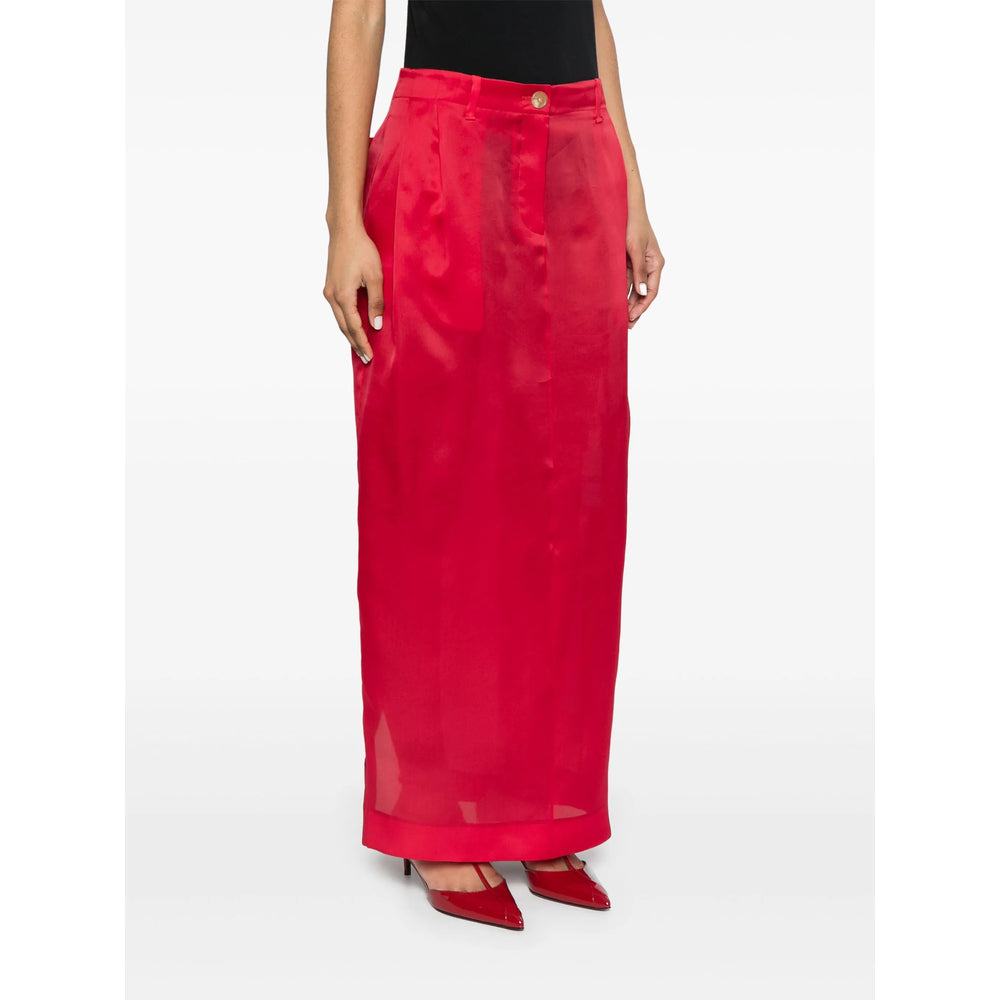 Silk Red Tote Bag