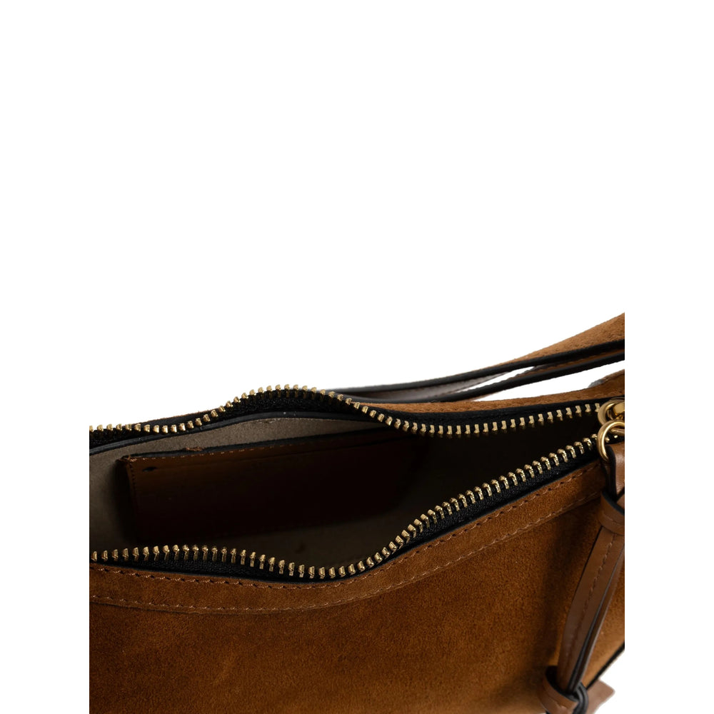Camel Suede Tote
