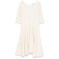 Silk Viscose Mock Neck