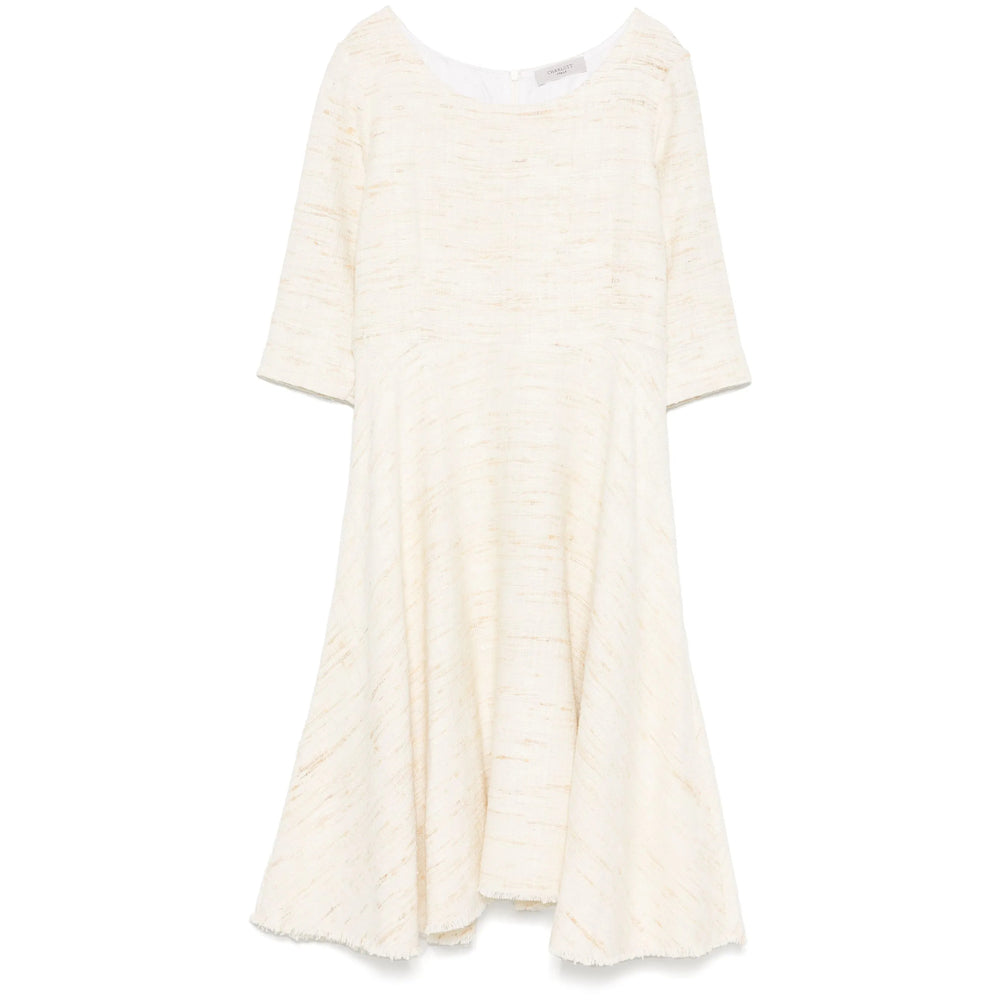 Silk Viscose Mock Neck