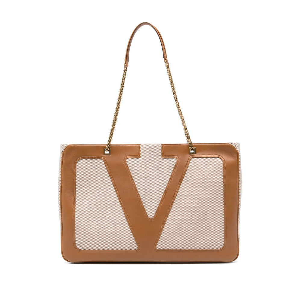 Sugar Brown Leather Tote