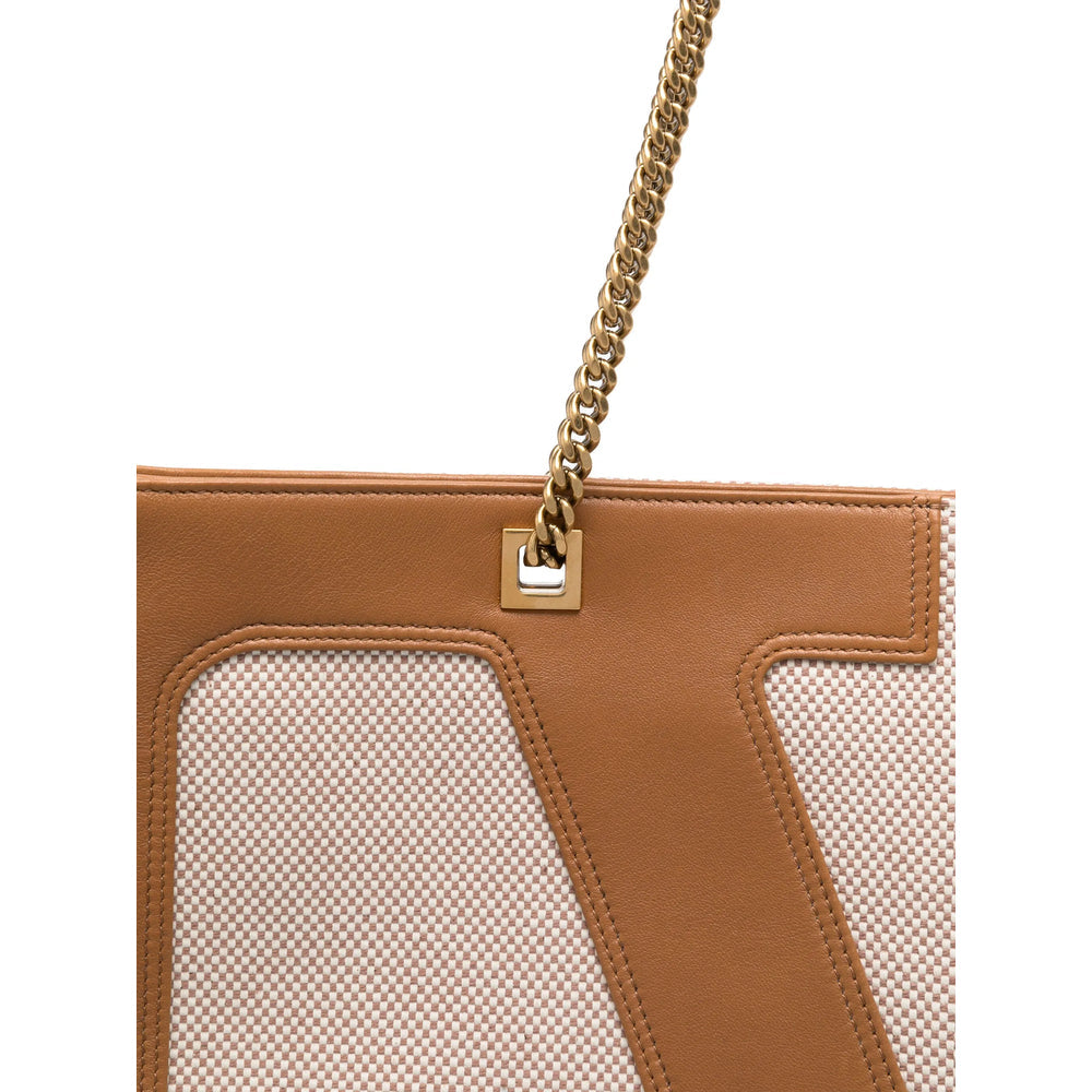 Sugar Brown Leather Tote
