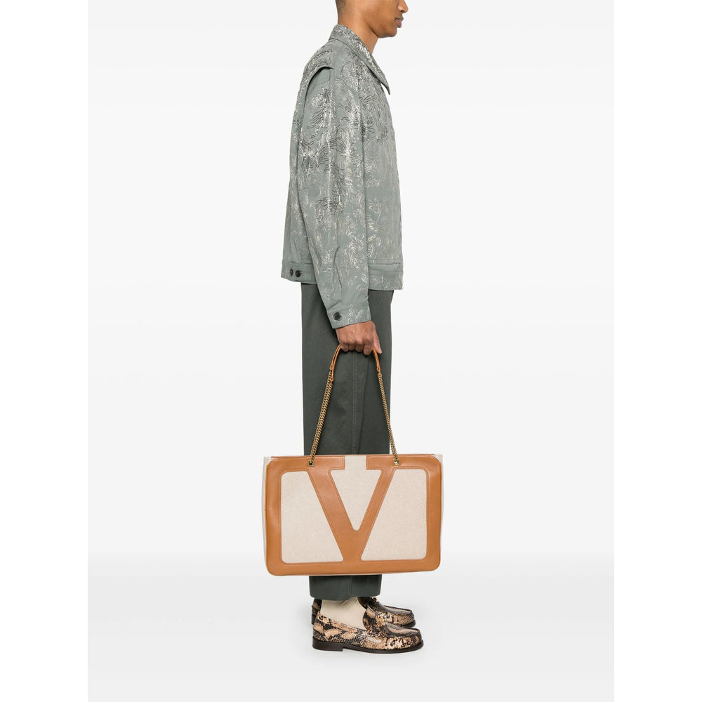 Sugar Brown Leather Tote