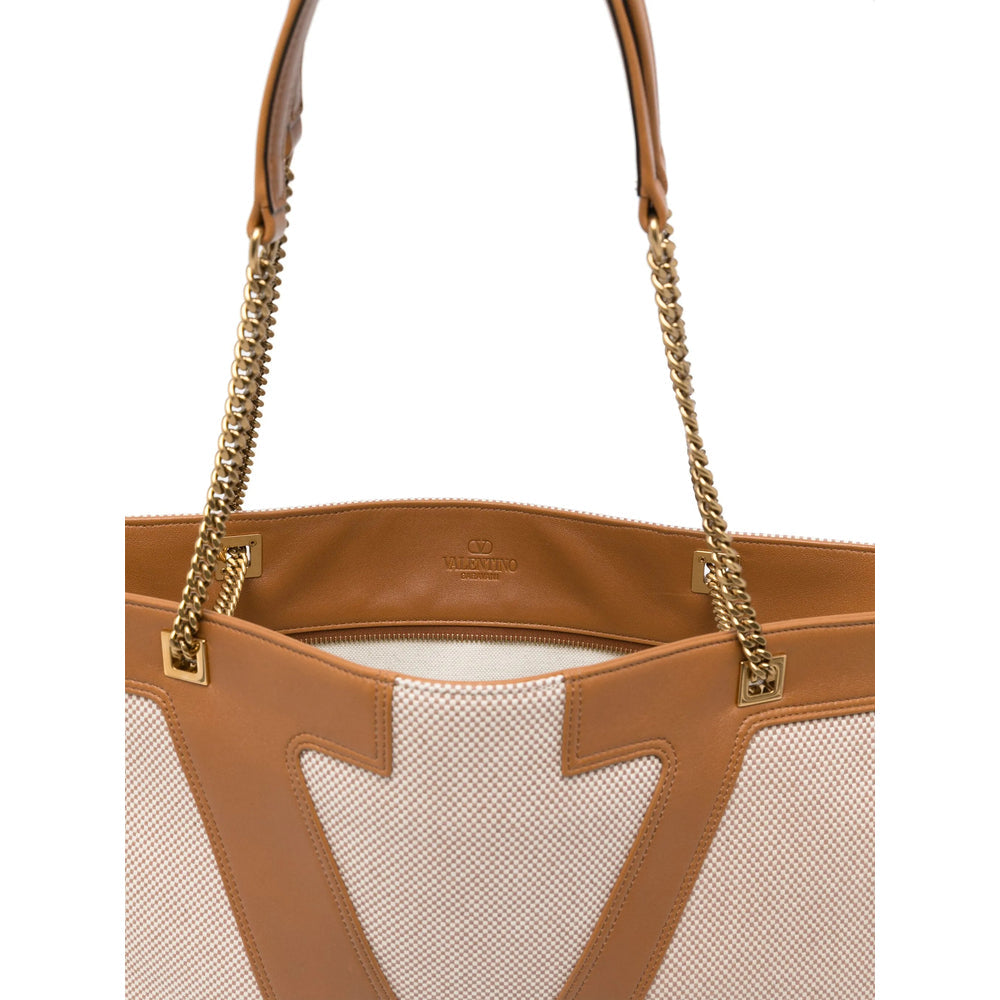 Sugar Brown Leather Tote
