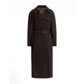 Brown Double-breasted Coat