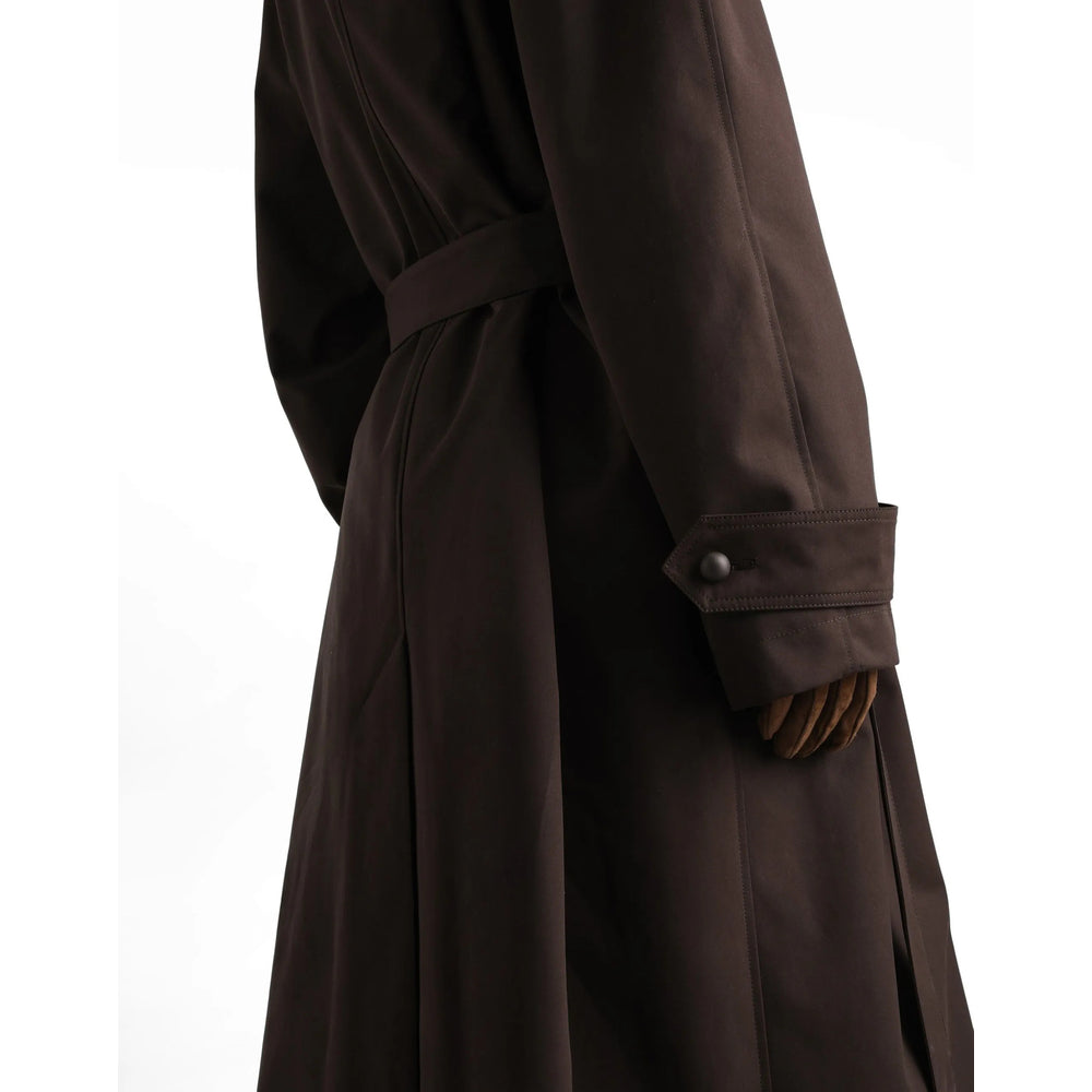 Brown Double-breasted Coat