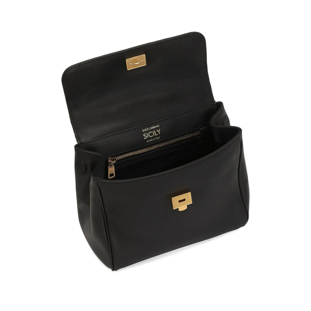 Polished Gold Shoulder Bag