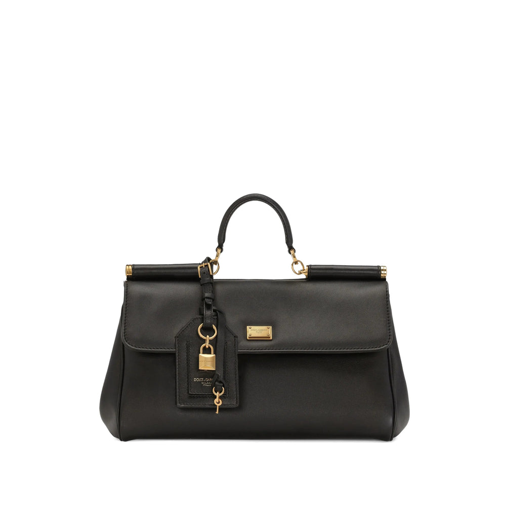 Secure All-black Shoulder Bag