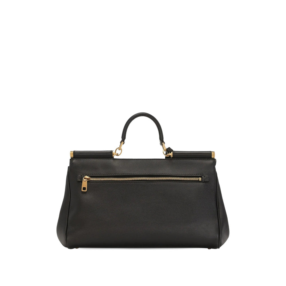 Secure All-black Shoulder Bag