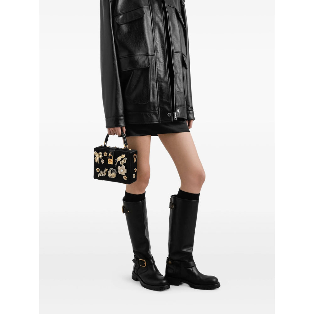 Gold-tone Appliqu Bag