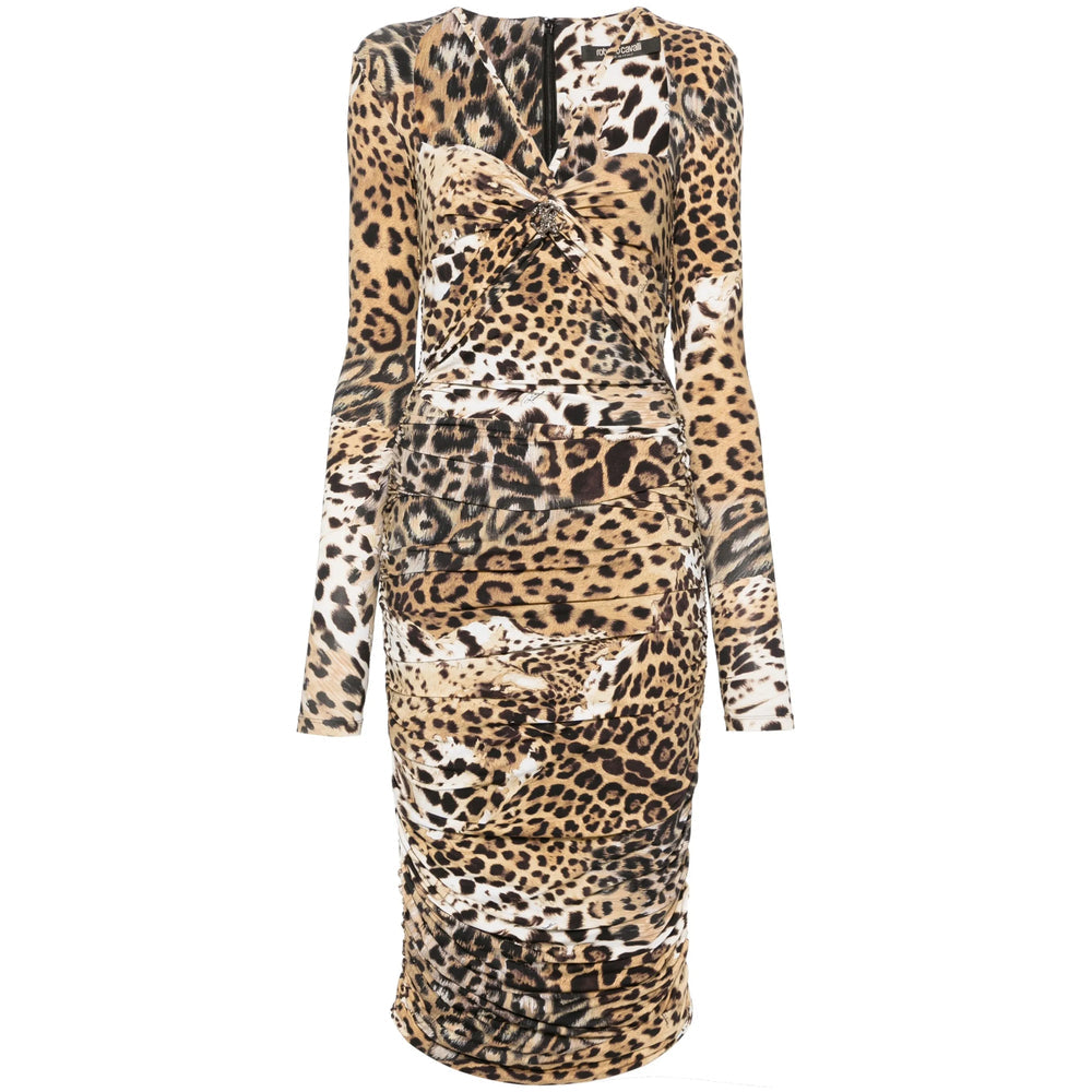 Jaguar Print Bodycon Dress