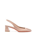 Powder Pink Patent Heel