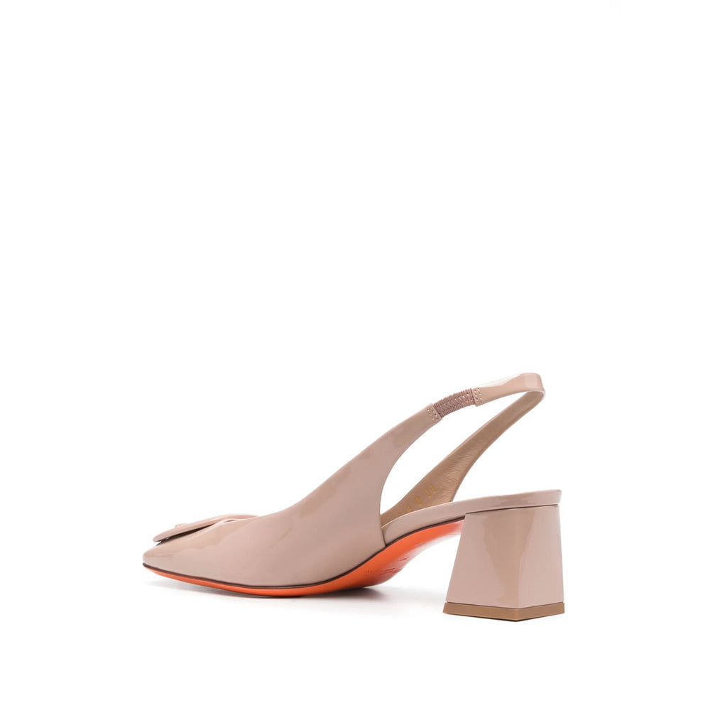 Powder Pink Patent Heel