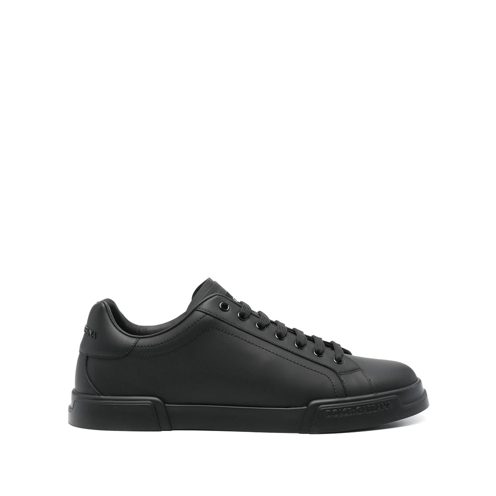 Nappa Lace-up Flat