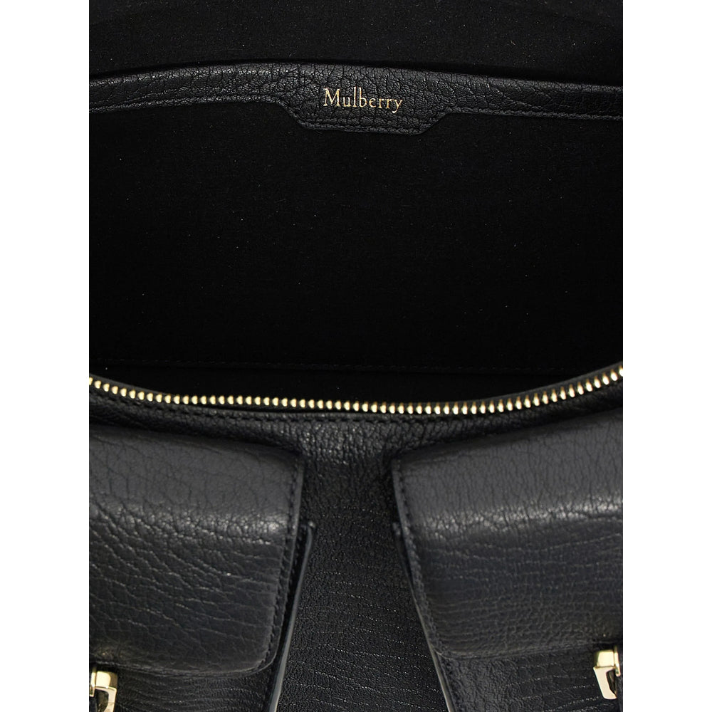 Sleek Black Zip Bag