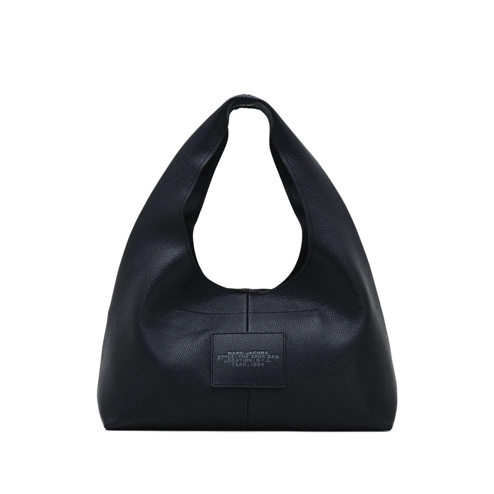 Black Leather Satchel Bag