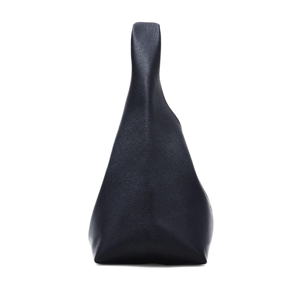 Black Leather Satchel Bag
