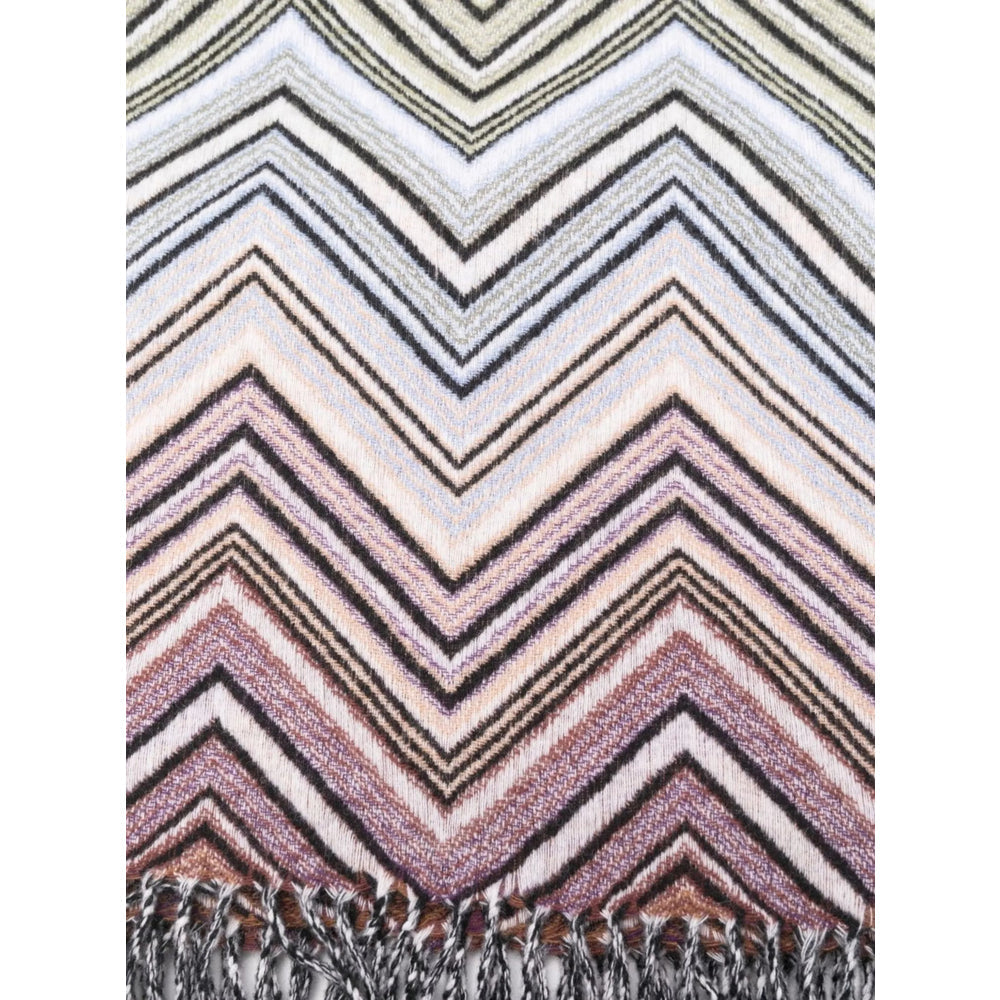 Vibrant Zigzag Blend Throw Blanket