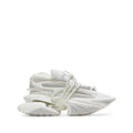 Debossed Leather Panel Sneaker