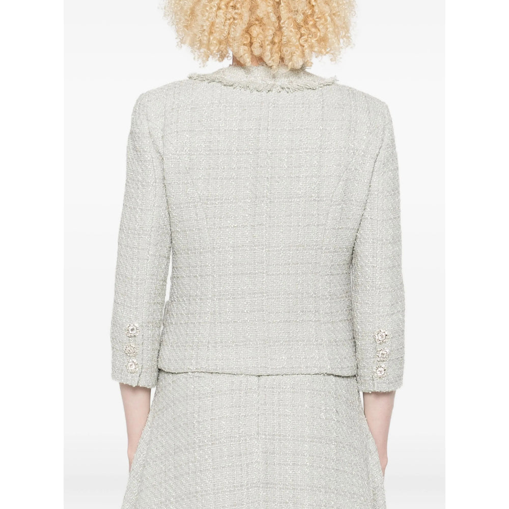 Soft Mint Tweed Jacket